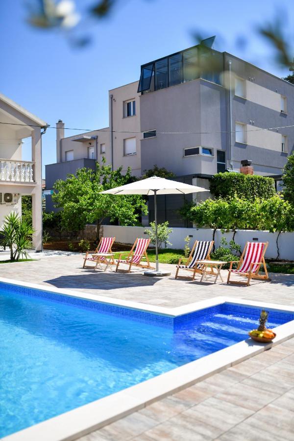 Pool House Luka Apartment Zadar Exterior photo
